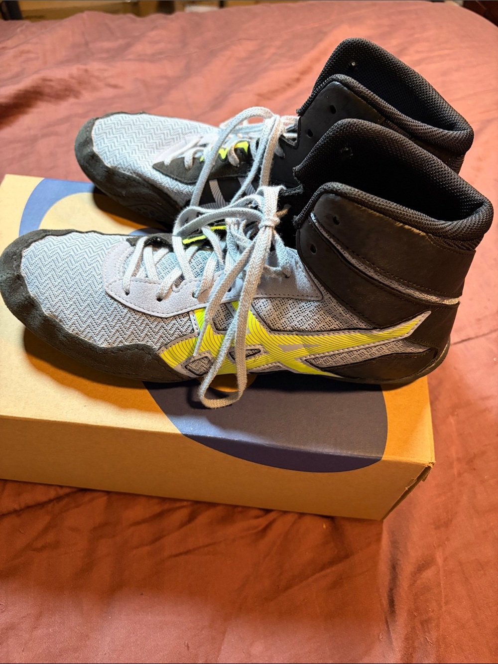 Wrestling Sneakers by Asics Brand.  EUC!